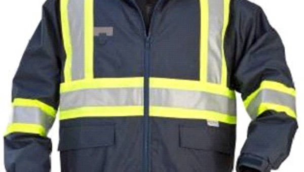 2-IN-1 Bomber Jacket With Lime Contrasting Reflective Material
